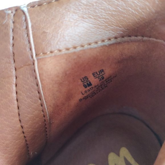 Sam Edelman Walden Brown Suede Booties Womens Size 9M Ankle Boots - Picture 7 of 8